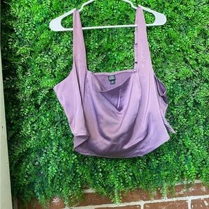 Lavender Sleeveless Women's Top